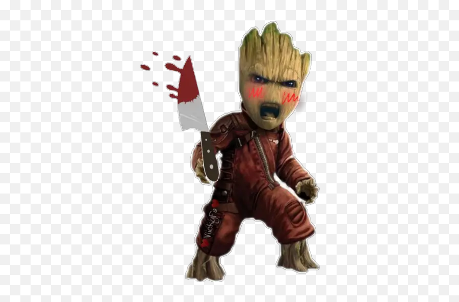 Stickers For - Baby Groot Guardians Of The Galaxy Cartoon Emoji,Groot Emoji