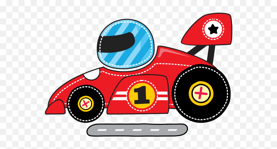 Library Of Free Car Racing Banner - Racing Car Clipart Png Emoji,Animated Racing Emoticon