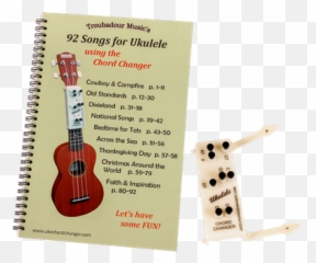 Troubadour Ukulele Chord Changer And Songbook Set - Ukulele Emoji,Emoticons Uke Chords