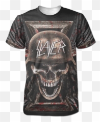 Download Wehrmacht Scream Tee - Slayer Patch Wehrmacht Skull Short Sleeve Emoji,Scream Emoji Png
