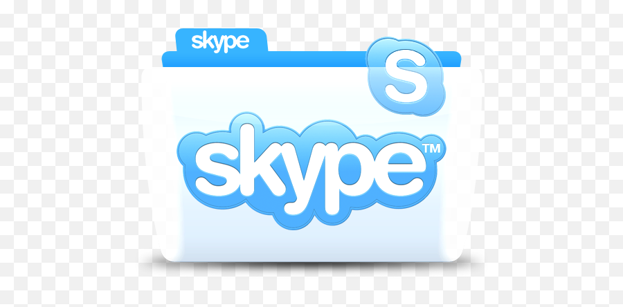 Skype Folder File Free Icon Of - Skype Folder Icon Emoji,Skype New Emoticons Disappeared Xp