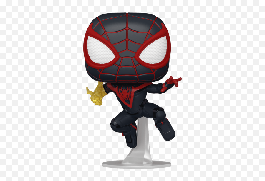 Miles Morales - Miles Morales Classic Suit Funko Pop Emoji,Marvel Character Controls Emotion