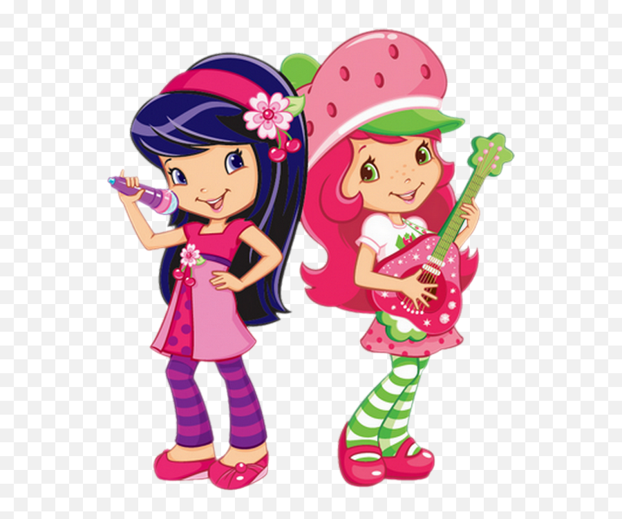 Dessin Charlotte Aux Fraises - Cartoon Raspberry Torte Strawberry Shortcake Emoji,Como Fazer Emoticon De Morango De Feltro