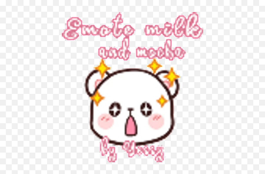 Sticker Maker - Kawashufu Love Milk Mocha Twitch Emote Emoji,Strawbeary Emoticon Twitch Lordkat