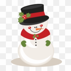 Library Of Christmas Clip Art Svg Png - Christmas Cute Snowman Clipart Emoji,Light Bulb Emoji Emojibase