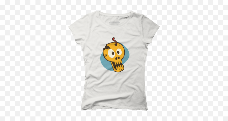 Skulls Juniors T - Monarch Butterfly On A Shirt Emoji,Homo Japanese Emoticon