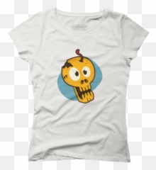 Skulls Juniors T - Monarch Butterfly On A Shirt Emoji,Homo Japanese Emoticon