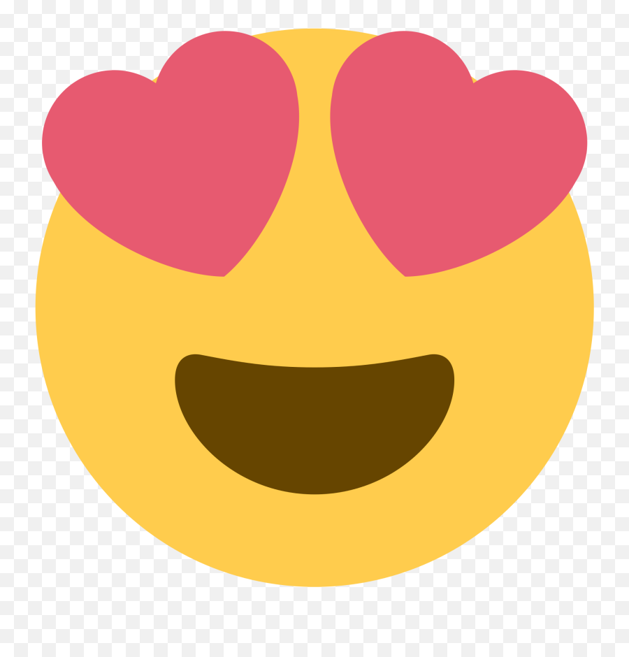 Twemoji 1f60d - Smiling Face With Heart Shaped Eyes,Messi Emoji