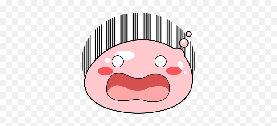 Pink Min Sticker Emoji,Poring Emoticon Emojis