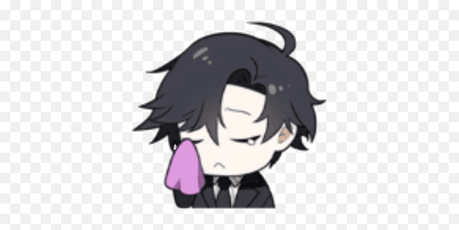 Mystic Stickers Set For Telegram - Mystic Messenger Stickers Gif Transparent Emoji,Mystic Messenger Emoji Download