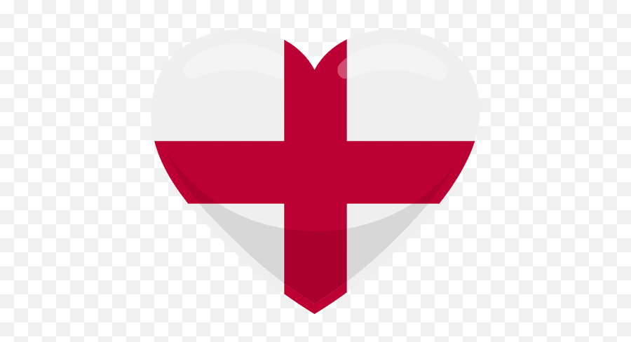 England Heart Flag Transparent Png U0026 Svg Vector Emoji,Xgs Heart Emoticon