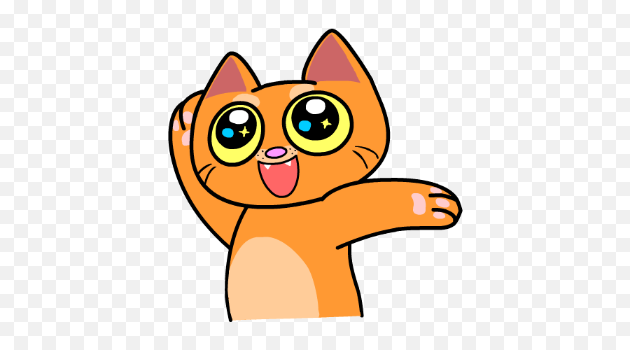 Excited Cat Gif - Conseguir El Mejor Gif En Gifer Emoji,Animated Emojis Somersaults