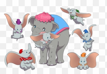 Draw Everything As Disney Cartoon Anime Or Comic Style By Emoji,Dumbo Emoticon