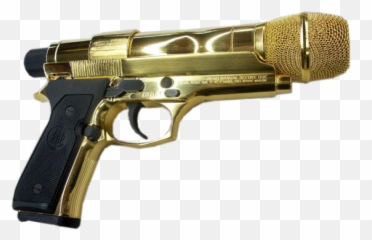 Gun Mic - Solid Emoji,Emoji Gun And Microphone