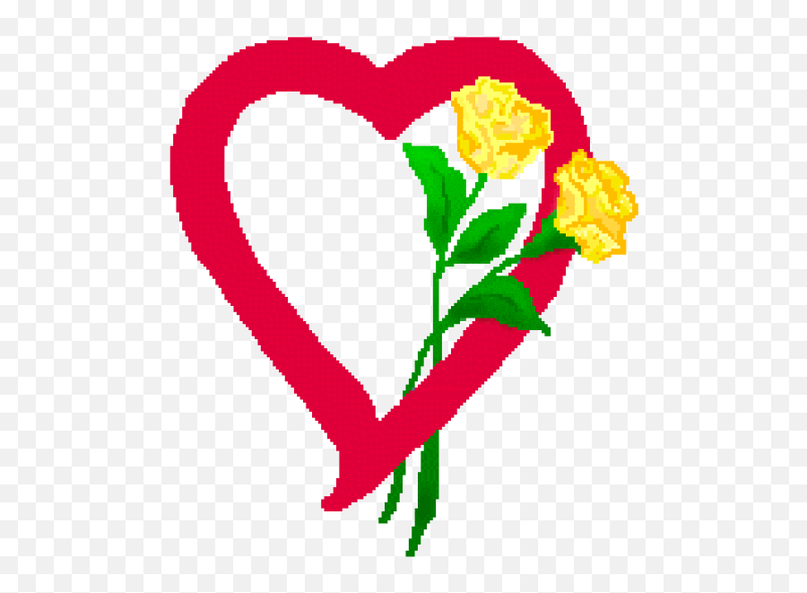 Graphics For Yellow Rose Heart Graphics - Yellow Rose Love Hearts And Roses Emoji,Heart Emoji Costume