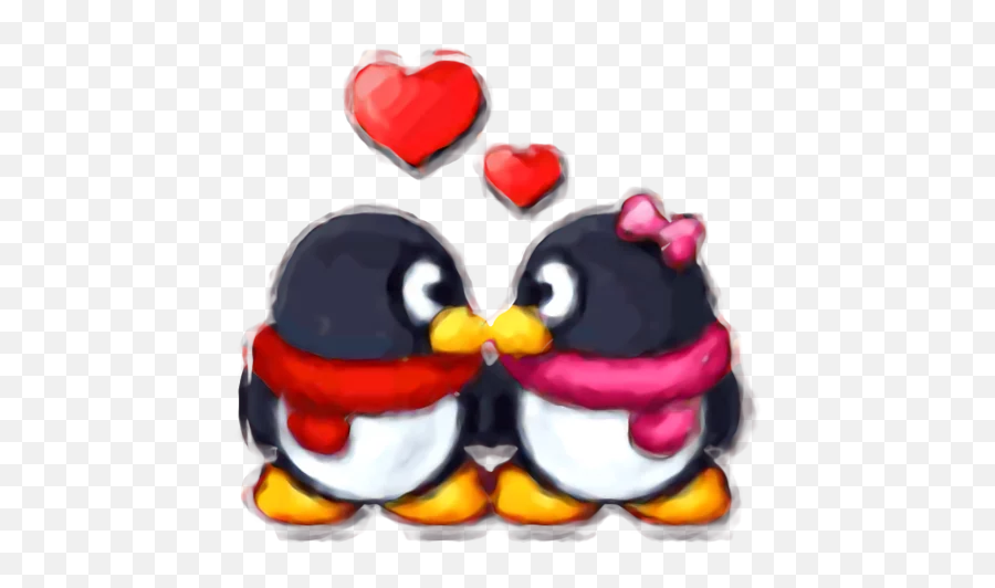 Telegram Sticker From Qq Emojis Pack,Android Penguin Emoji