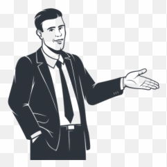 Best Premium Businessman Illustration Download In Png Emoji,Black Guys Kissing Discord Emoji