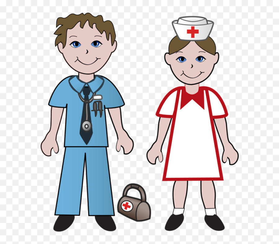 Doctor Clip Art Vector Doctor Graphics - Doctor And Nurse Clipart Emoji,Female Doctor Emoji