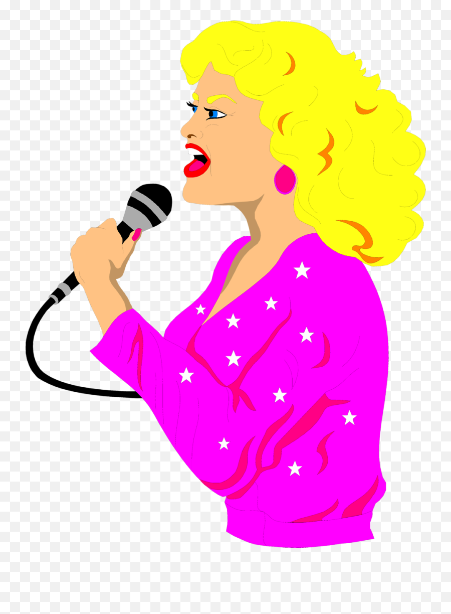 Karaoke Clipart Studio Microphone - Transparent Transparent Background Singing Clipart Emoji,Studio Microphone Emoji