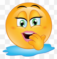 Emojis Wet Dirty Sticker - Flirty Emoji,Dirty Emoji