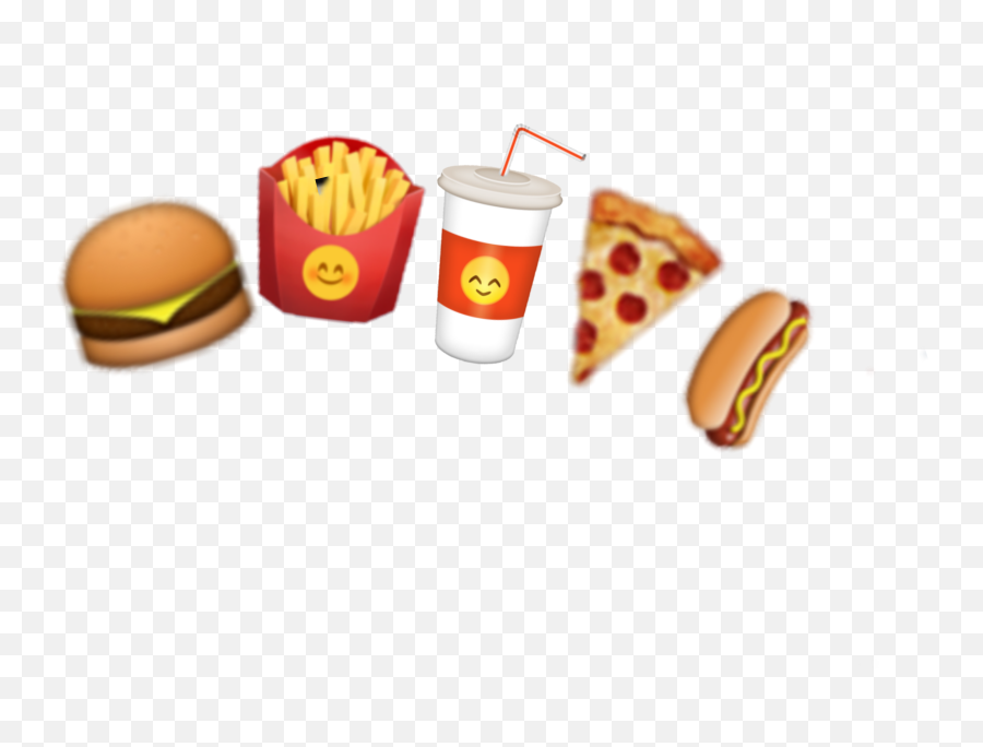 Foodie Foodcrown Emojis Crown Sticker - Hamburger Bun,Hamburger Emojis
