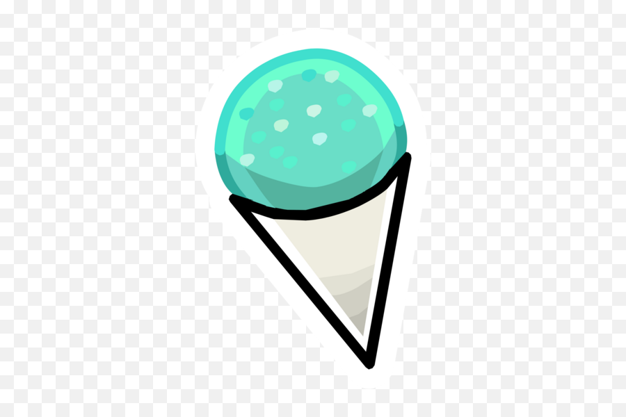 Snow Cone - Dot Emoji,Snow Cone Emoji