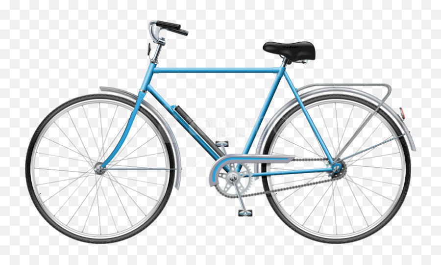 Free Png Download Blue Bicycle Clipart - Transparent Background Bicycle Png Emoji,Bicycle Emoji