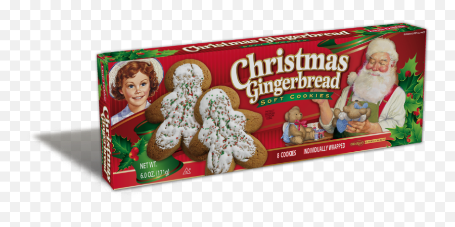 Little Debbie Gingerbread Cookies - Little Debbie Gingerbread Emoji,Gingerbread Cookie Emoji