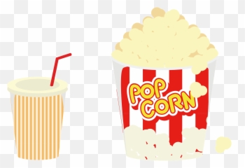 Popcorn And Juice Snack Clipart Free Download Transparent - Cup Emoji,Emoji E Juice