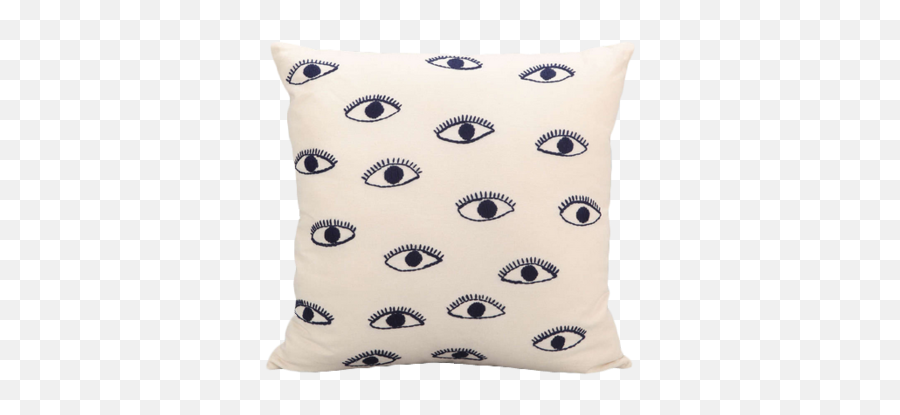 Embroidered Eye Pillow - Embroidered Eye Pillow Emoji,Emotions Cushions
