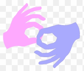 Connect Sign Language Clip Art Free Image - Hand Sign Language Clipart Emoji,Asl Signs For Emotions