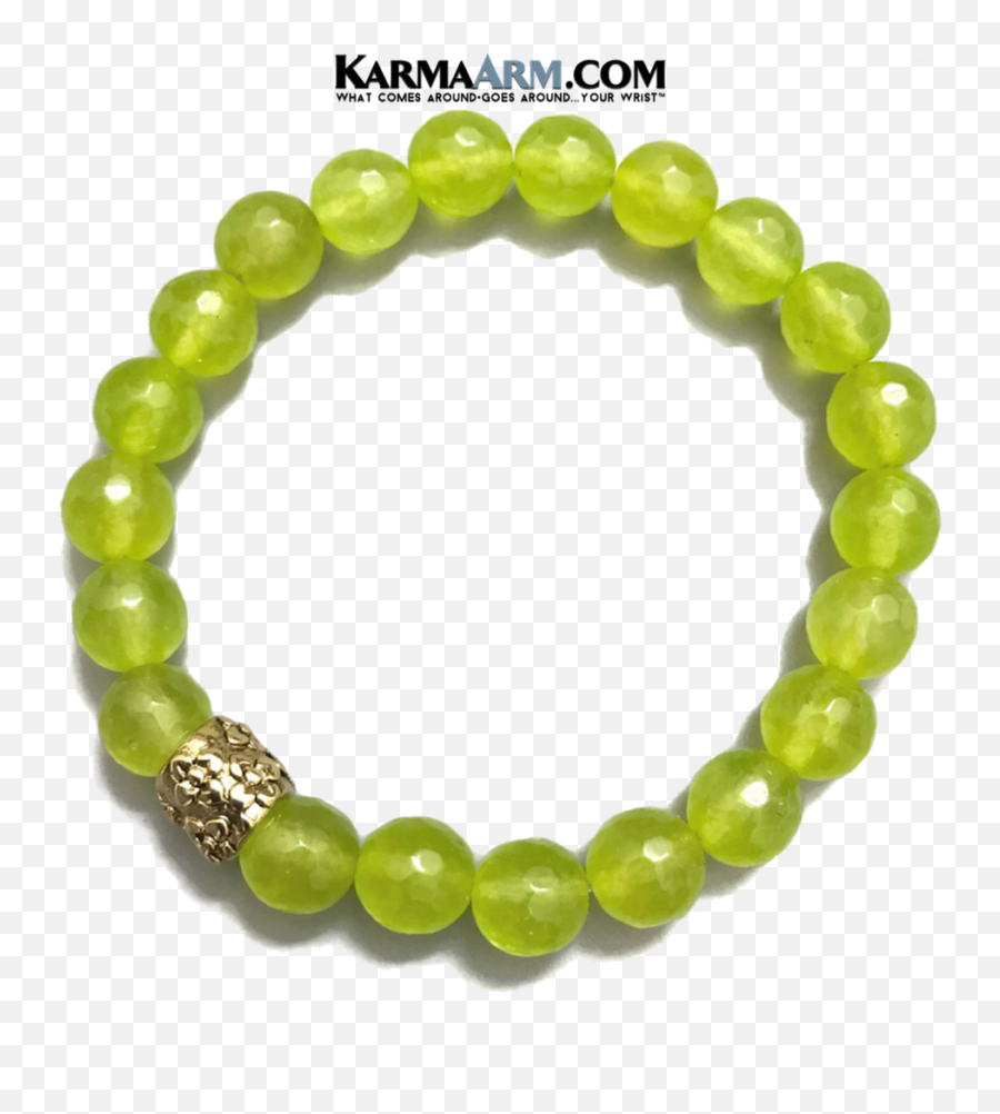 Green Peridot Evileye Lucky Joy Sacral Wristband - Solid Emoji,Maquiagem Bio Emotion