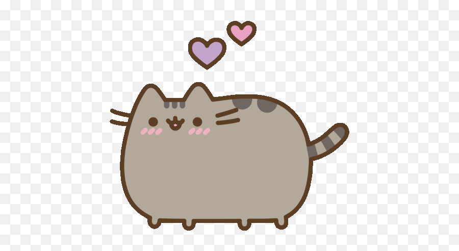 Pusheen Stickers Pusheen Cute Pusheen Cat - Pusheen Love Gif Emoji,Pusheen The Cat Facebook Emoticons