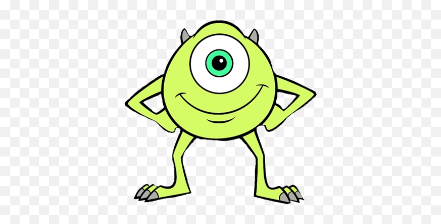 Monsters Png And Vectors For Free Download - Dlpngcom Mike Wazowski Clipart Emoji,Emoticon Godzilla King Of The Monsters