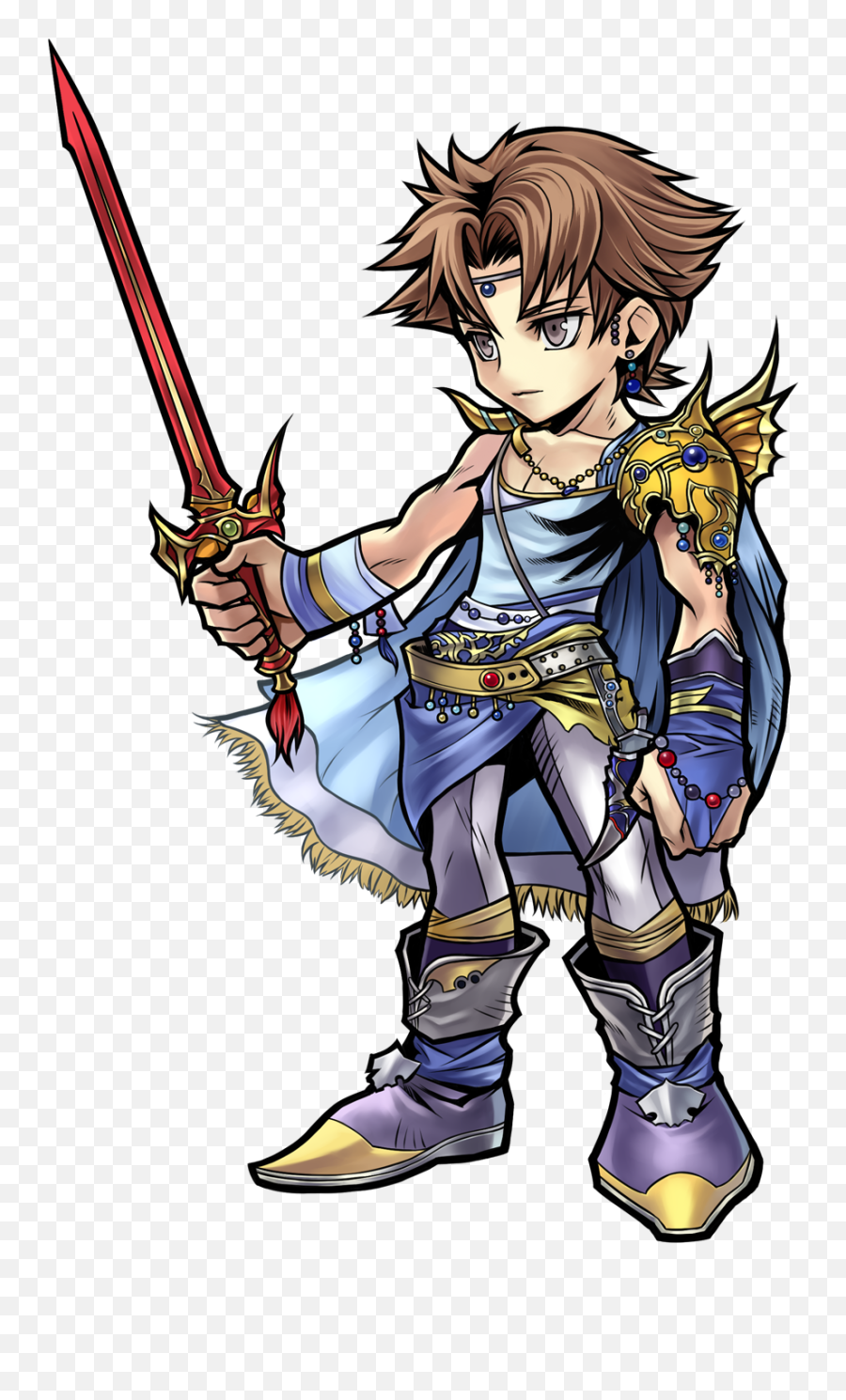 Bartz Omnia - Ff5 Bartz Emoji,Dissidia Opera Omnia Emojis