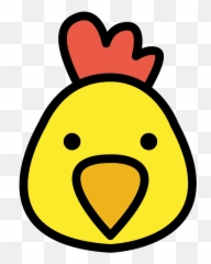 The Wandering Goose Chicken On A Bun - Chicken Emoji,Goose Emoji