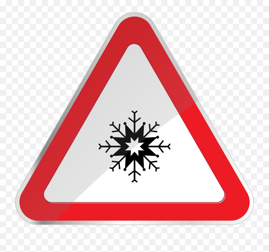 Warning Ice Clipart Free Download Transparent Png Creazilla - Dot Emoji,Caution Emoji