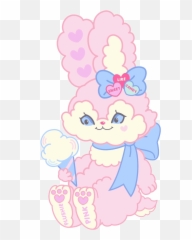 Bunny Rabbit Sticker By Stephanie Dulieu For Ios Android - Fictional Character Emoji,Rabbit Emojis On Facebook