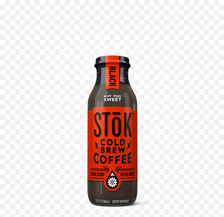 Stk Not Too Sweet Black Cold Brew Coffee - Caffeinated Drink Emoji,Too Sweet Emoji