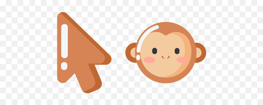 Top Downloaded Cursors - Minimalist Cursor Emoji,Custom Monkey Emojis