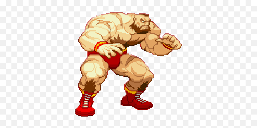 Top Guile Street Fighter 2 Stickers For - Street Fighter Zangief Sprites Emoji,Street Fighter 2 Emoticons