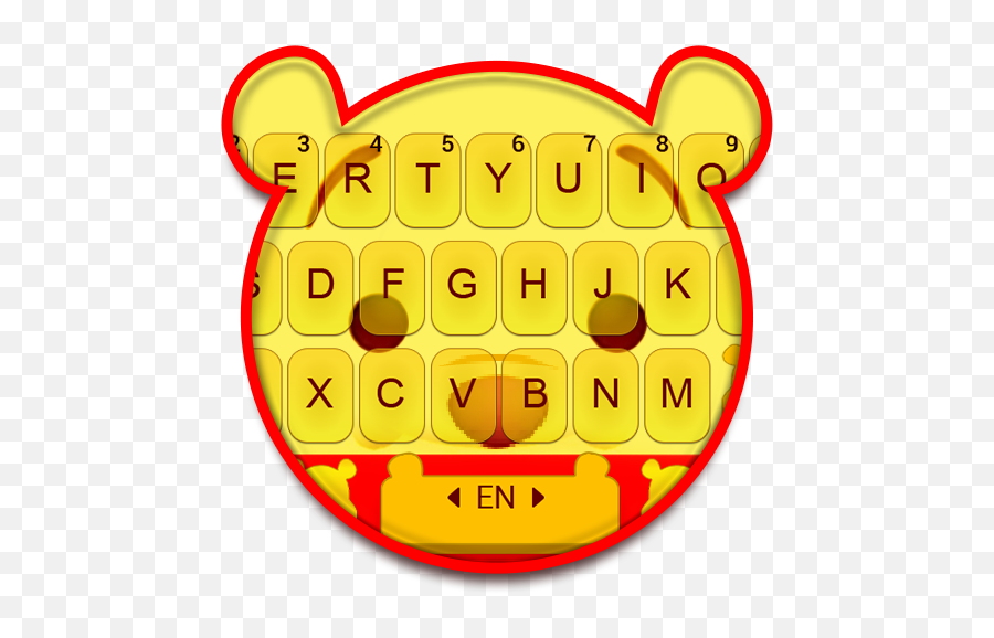 Download Yellow Bear Keyboard Theme On Pc U0026 Mac With Appkiwi - Big Emoji,Mermaid Emoji Android