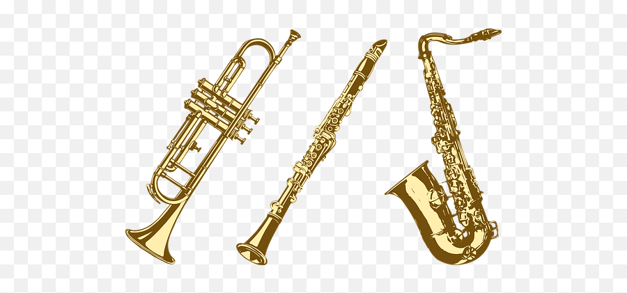 Free Trumpet Music Illustrations - Jazz Performer Emoji,Saxaphone Emoji