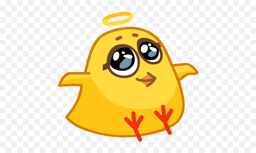 Koko Chick - Stickers For Imessage By Phong Pham Emoji,Clipart Emoticon Images Cuteness