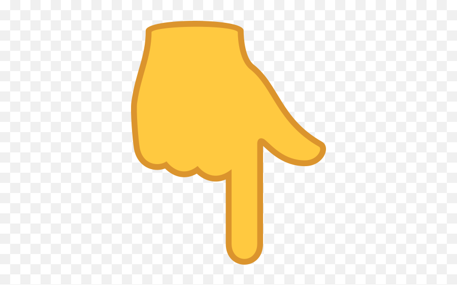 Emoji Downward Pointing Backhand Index Wprock - Emoji,Fingers Crossed Emoji