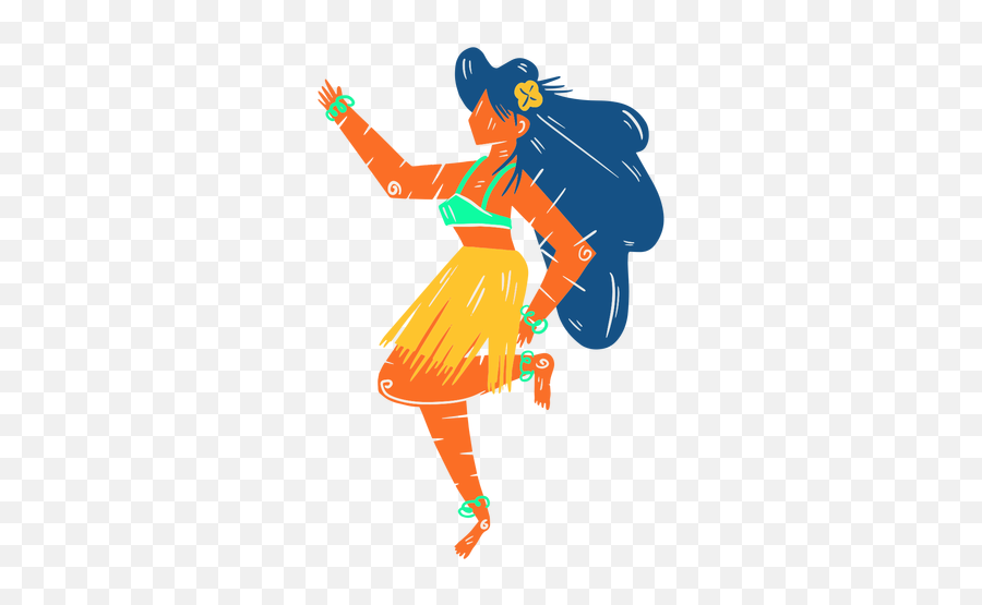 Hawaiian Female Dancer Hula - Hawaiana Png Emoji,Hawaiian Emojis Hula Dancers Boys