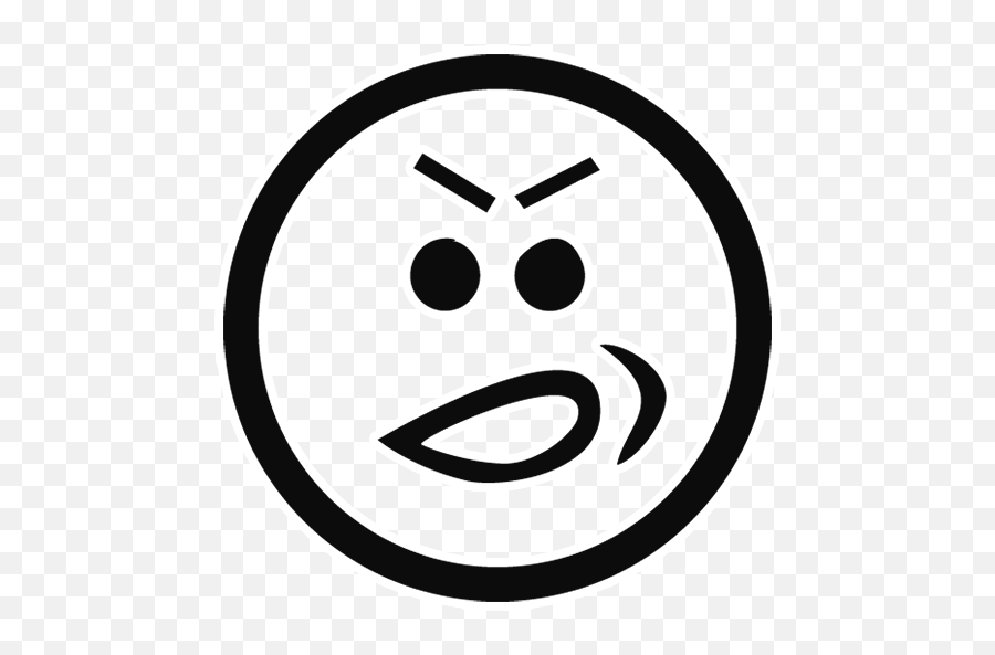 Whatsapp Black Outline Emoji Png Pic Png Mart - Happy,African American Emoji Icons