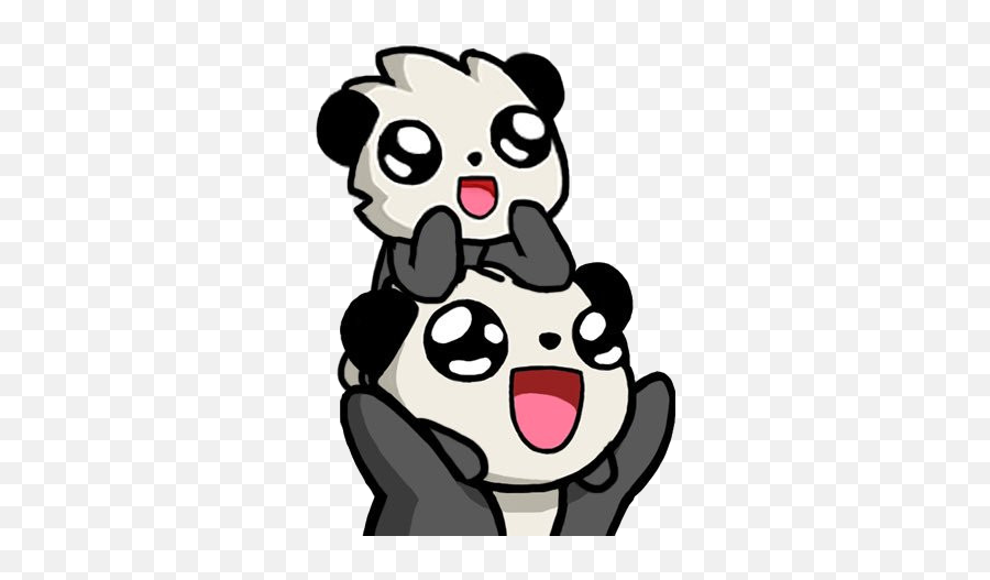 Pandakid Discord Emoji - Hoodie White Anime Panda Cute Cute Panda Emoji Discord,Anime Emojis For Discord
