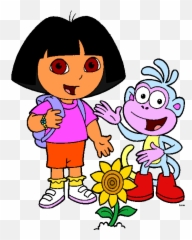 Dora The Explorer Clipart - Clipart Suggest Dora Buji Images Free Download Emoji,