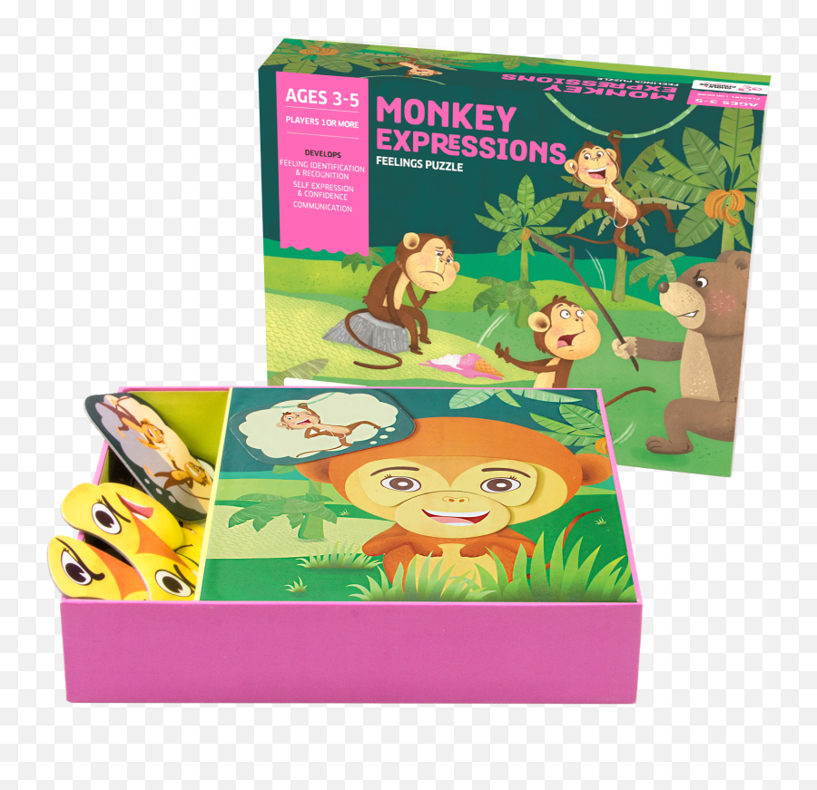 Monkey Expressions U2013 The Toy Curator - Puzzle Emoji,Mini Mansions Any Emotions